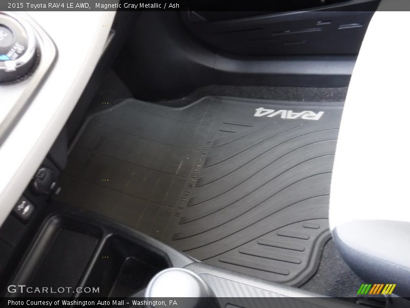 Magnetic Gray Metallic / Ash 2015 Toyota RAV4 LE AWD