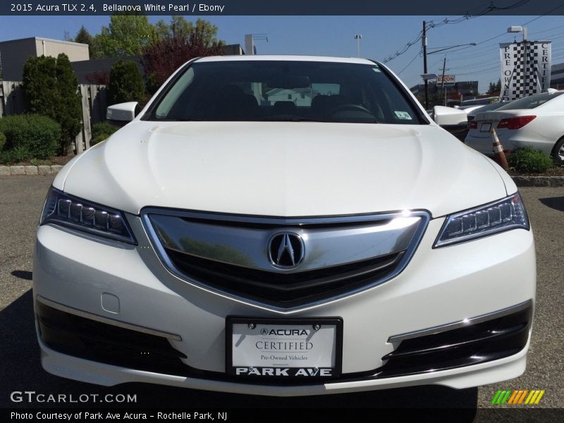 Bellanova White Pearl / Ebony 2015 Acura TLX 2.4