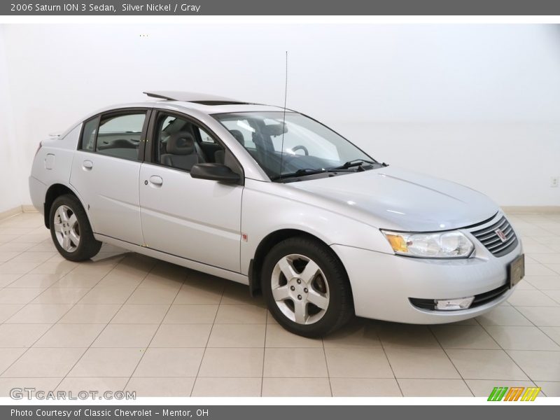 Silver Nickel / Gray 2006 Saturn ION 3 Sedan