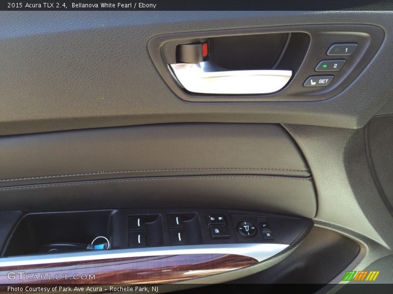 Bellanova White Pearl / Ebony 2015 Acura TLX 2.4
