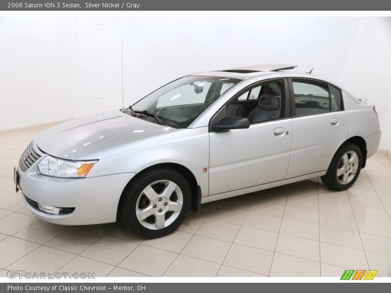 Silver Nickel / Gray 2006 Saturn ION 3 Sedan