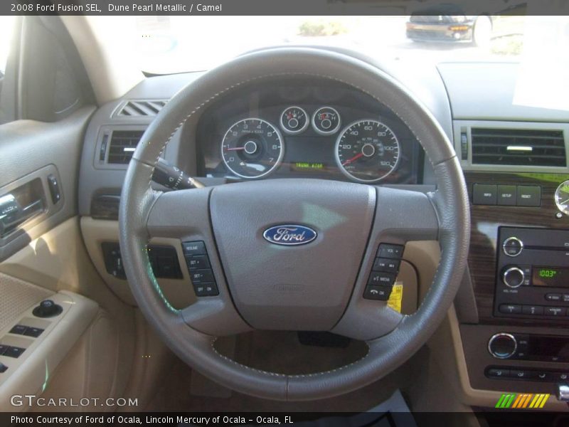Dune Pearl Metallic / Camel 2008 Ford Fusion SEL