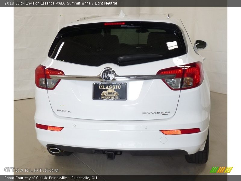 Summit White / Light Neutral 2018 Buick Envision Essence AWD