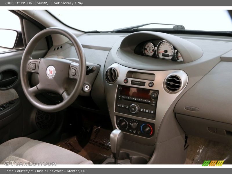 Silver Nickel / Gray 2006 Saturn ION 3 Sedan