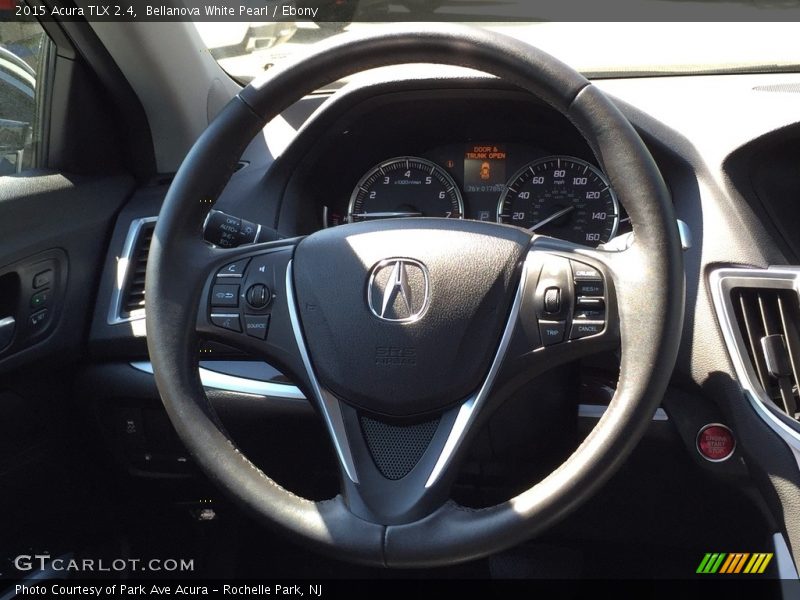 Bellanova White Pearl / Ebony 2015 Acura TLX 2.4