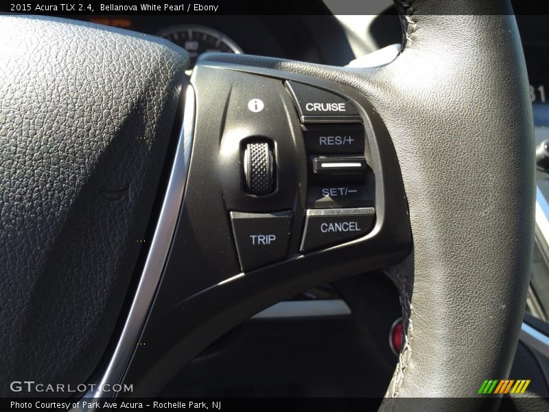 Bellanova White Pearl / Ebony 2015 Acura TLX 2.4