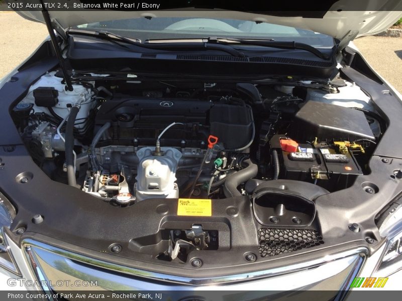 Bellanova White Pearl / Ebony 2015 Acura TLX 2.4