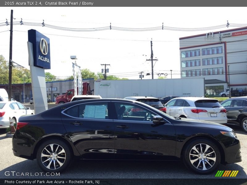 Crystal Black Pearl / Ebony 2015 Acura TLX 2.4