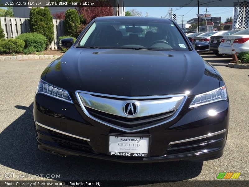 Crystal Black Pearl / Ebony 2015 Acura TLX 2.4