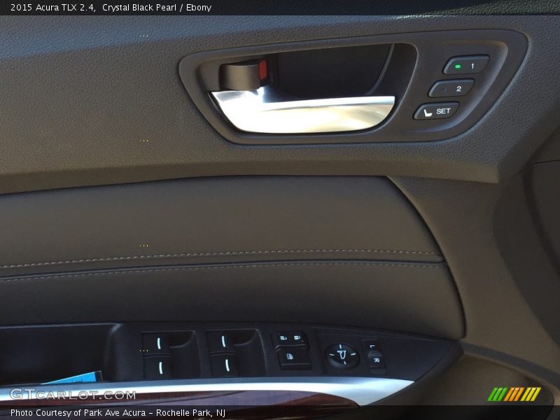 Crystal Black Pearl / Ebony 2015 Acura TLX 2.4