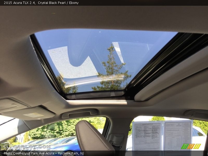 Crystal Black Pearl / Ebony 2015 Acura TLX 2.4