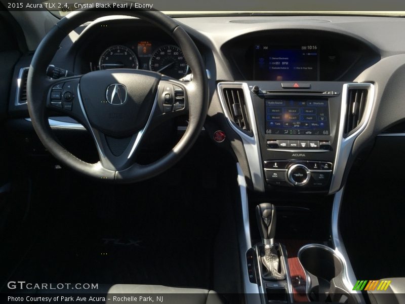 Crystal Black Pearl / Ebony 2015 Acura TLX 2.4