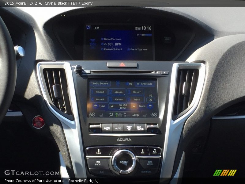 Crystal Black Pearl / Ebony 2015 Acura TLX 2.4