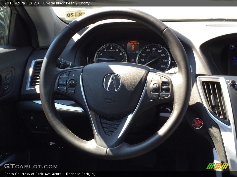 Crystal Black Pearl / Ebony 2015 Acura TLX 2.4