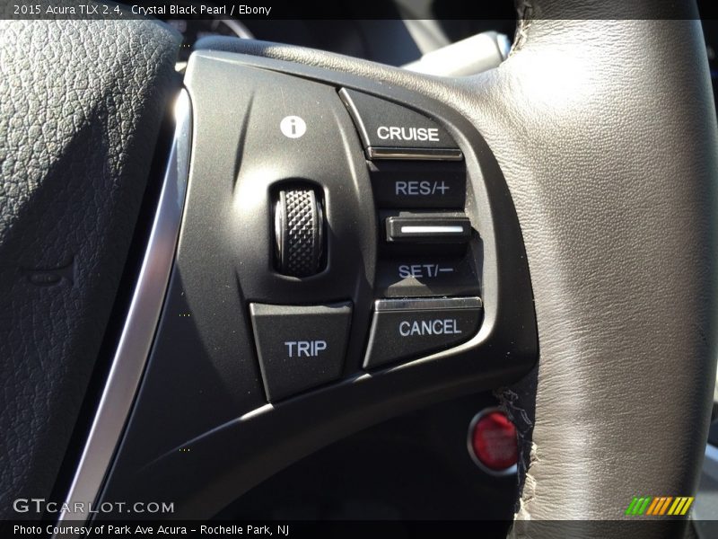 Crystal Black Pearl / Ebony 2015 Acura TLX 2.4
