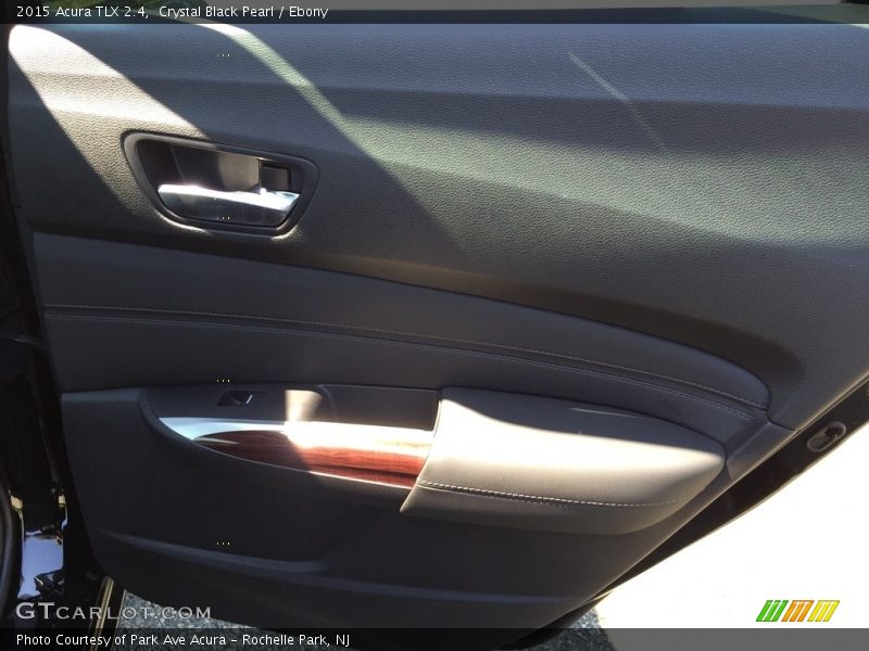 Crystal Black Pearl / Ebony 2015 Acura TLX 2.4