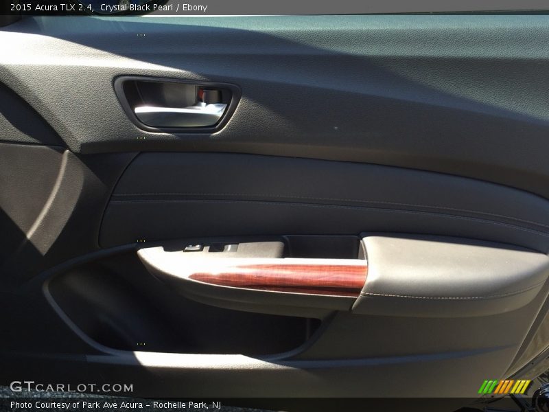 Crystal Black Pearl / Ebony 2015 Acura TLX 2.4