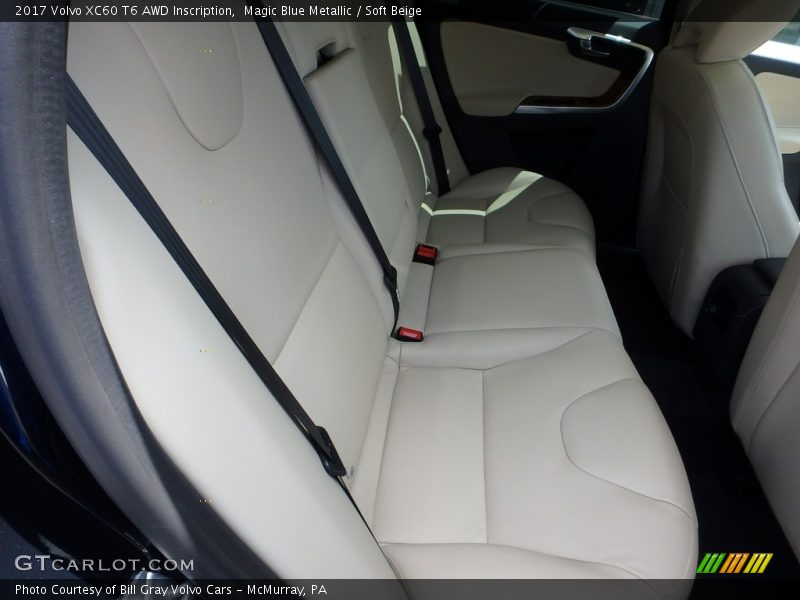 Magic Blue Metallic / Soft Beige 2017 Volvo XC60 T6 AWD Inscription