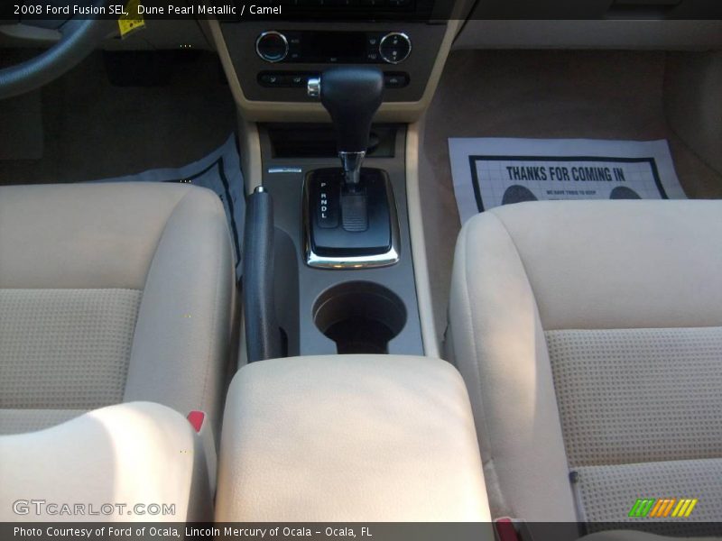Dune Pearl Metallic / Camel 2008 Ford Fusion SEL