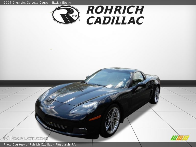 Black / Ebony 2005 Chevrolet Corvette Coupe