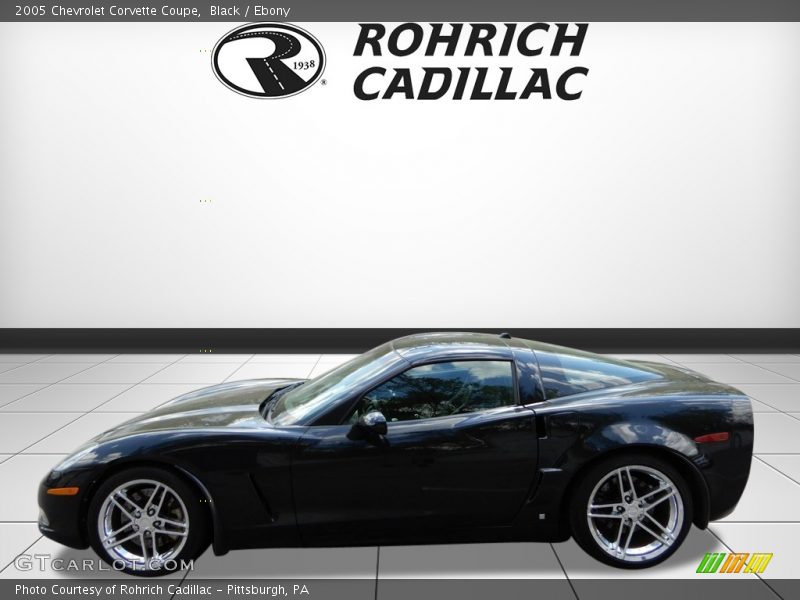 Black / Ebony 2005 Chevrolet Corvette Coupe