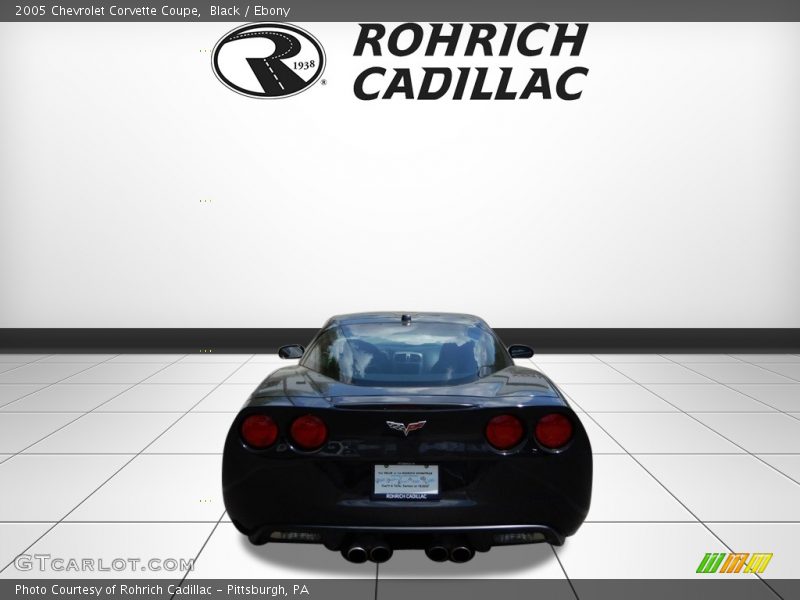 Black / Ebony 2005 Chevrolet Corvette Coupe