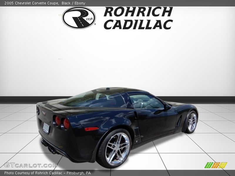 Black / Ebony 2005 Chevrolet Corvette Coupe