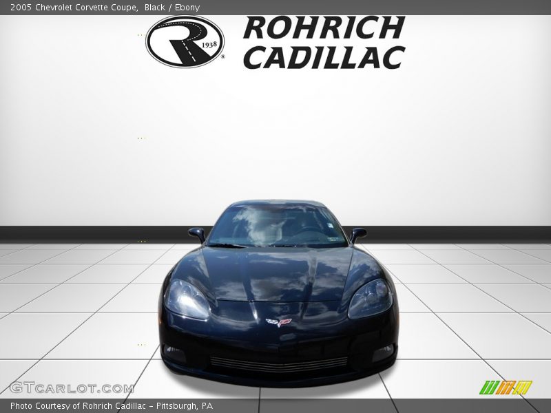 Black / Ebony 2005 Chevrolet Corvette Coupe
