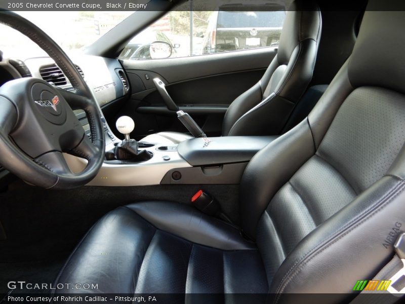 Black / Ebony 2005 Chevrolet Corvette Coupe