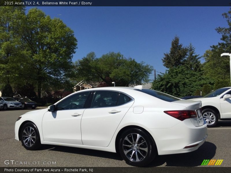 Bellanova White Pearl / Ebony 2015 Acura TLX 2.4