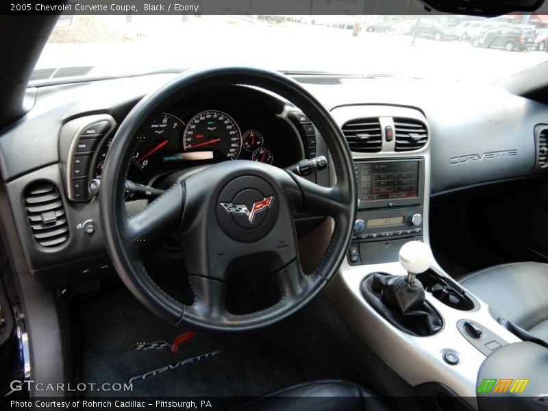 Black / Ebony 2005 Chevrolet Corvette Coupe