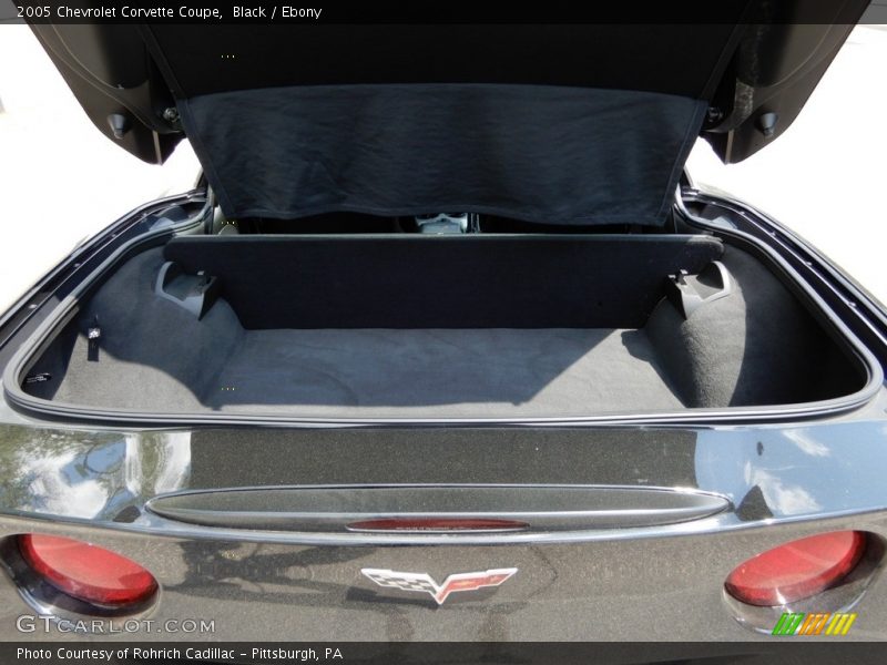 Black / Ebony 2005 Chevrolet Corvette Coupe
