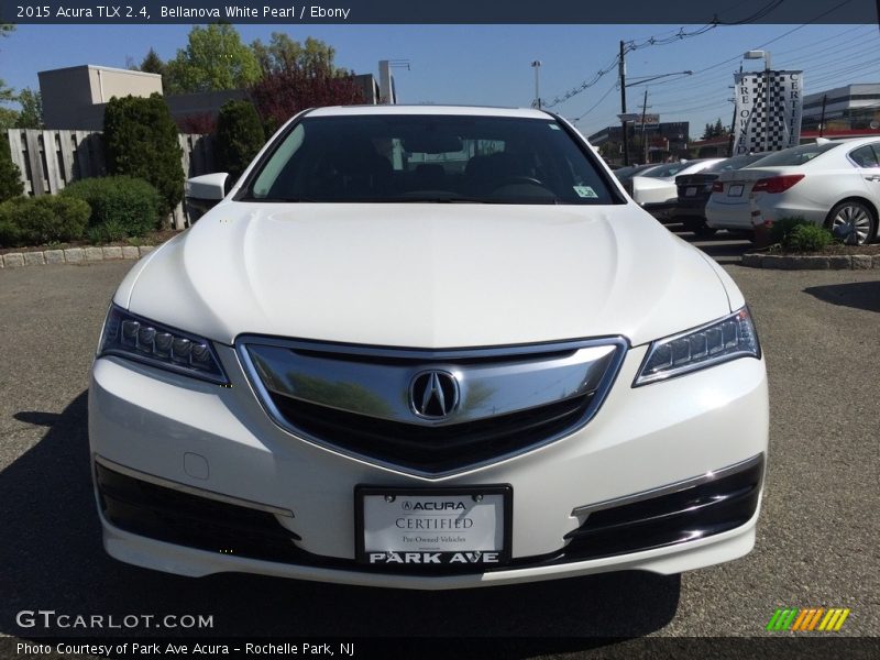 Bellanova White Pearl / Ebony 2015 Acura TLX 2.4