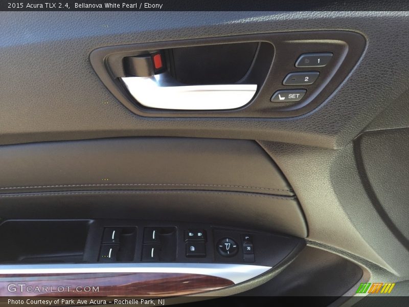 Bellanova White Pearl / Ebony 2015 Acura TLX 2.4