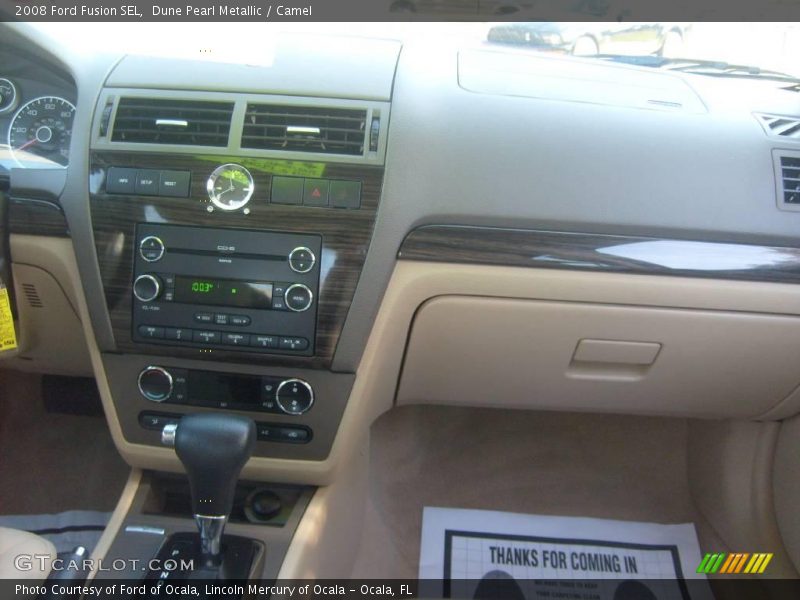 Dune Pearl Metallic / Camel 2008 Ford Fusion SEL