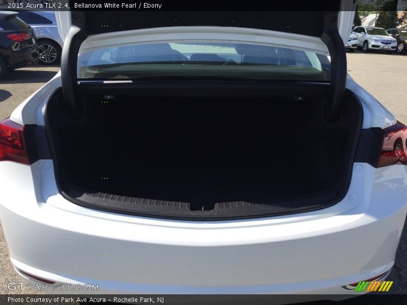 Bellanova White Pearl / Ebony 2015 Acura TLX 2.4
