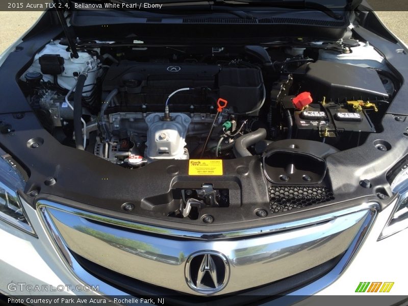 Bellanova White Pearl / Ebony 2015 Acura TLX 2.4