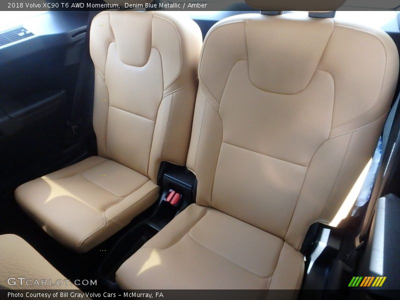 Denim Blue Metallic / Amber 2018 Volvo XC90 T6 AWD Momentum