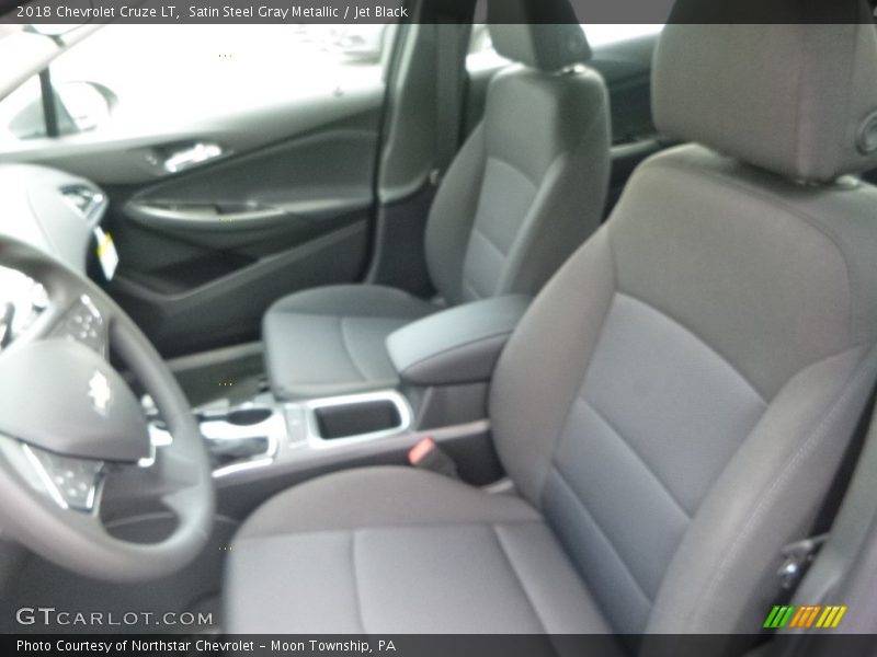 Satin Steel Gray Metallic / Jet Black 2018 Chevrolet Cruze LT