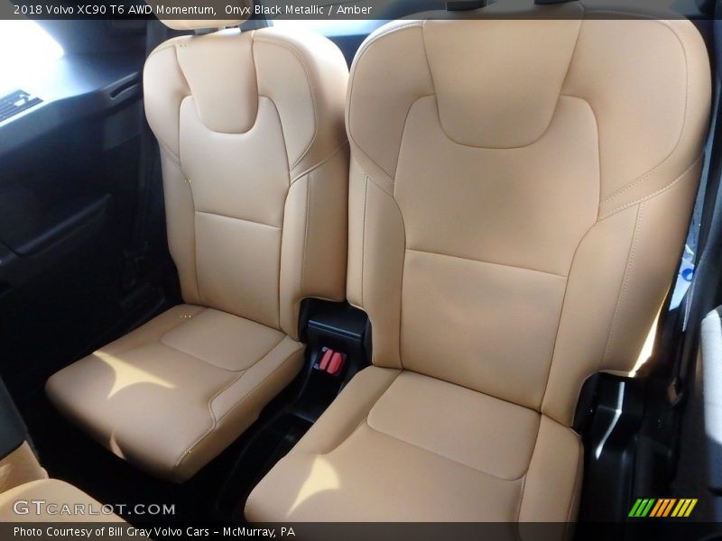 Onyx Black Metallic / Amber 2018 Volvo XC90 T6 AWD Momentum
