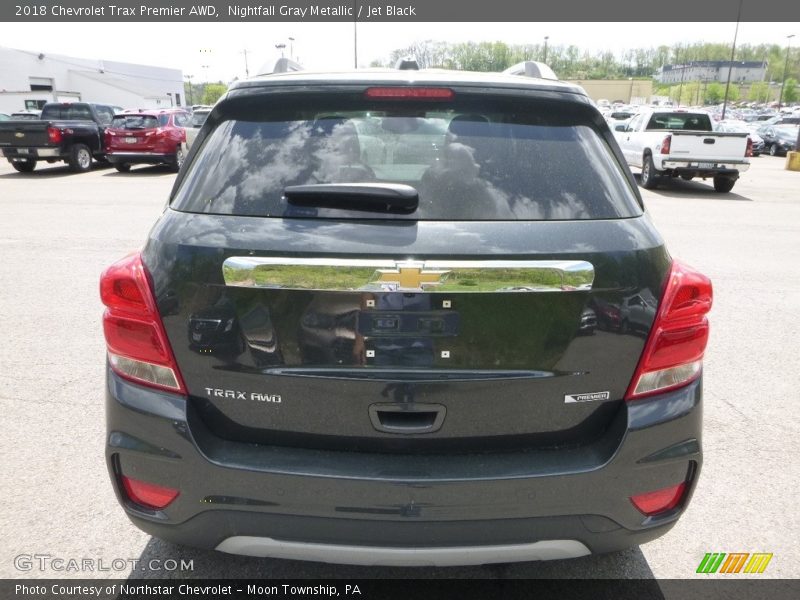 Nightfall Gray Metallic / Jet Black 2018 Chevrolet Trax Premier AWD