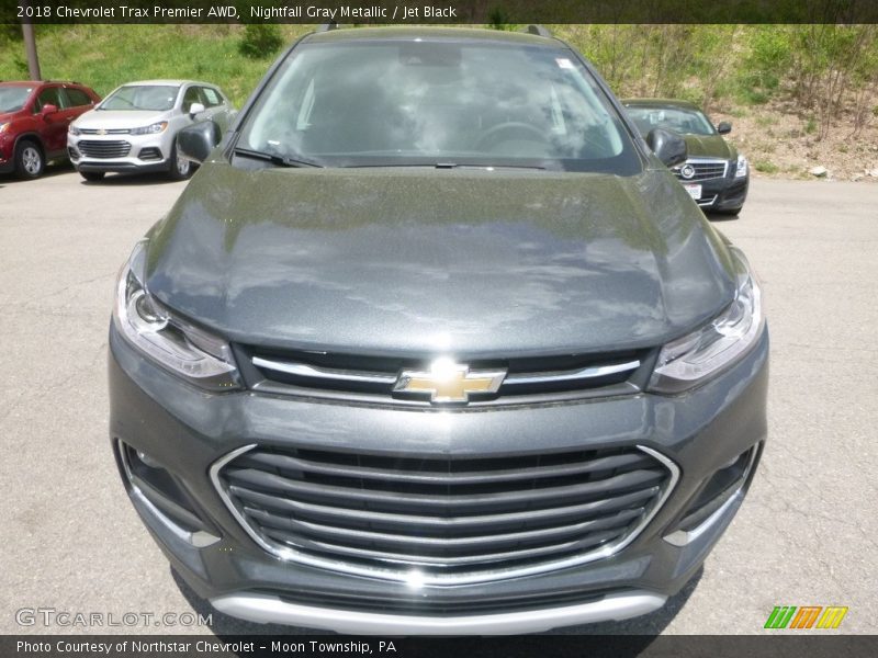 Nightfall Gray Metallic / Jet Black 2018 Chevrolet Trax Premier AWD