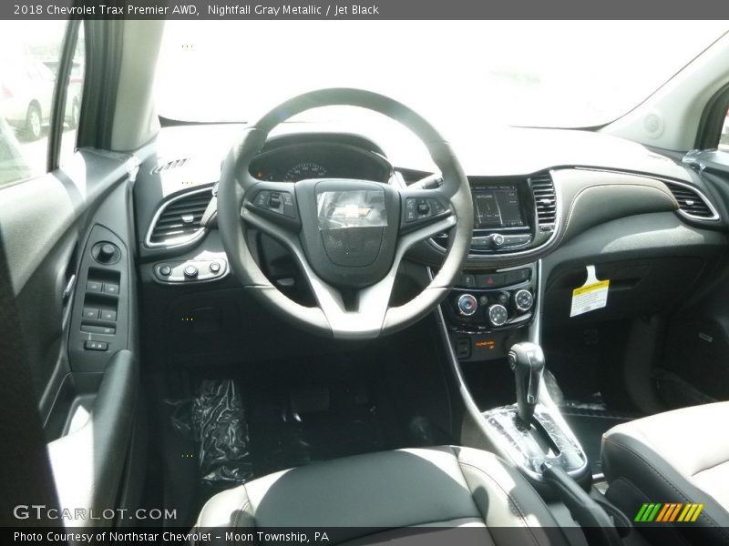 Nightfall Gray Metallic / Jet Black 2018 Chevrolet Trax Premier AWD