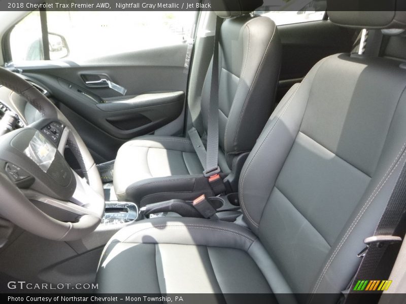 Nightfall Gray Metallic / Jet Black 2018 Chevrolet Trax Premier AWD