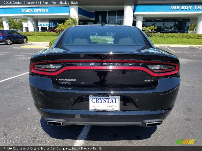 Pitch Black / Black 2018 Dodge Charger SXT Plus