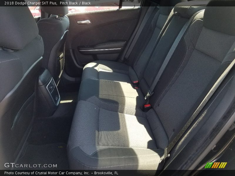 Pitch Black / Black 2018 Dodge Charger SXT Plus