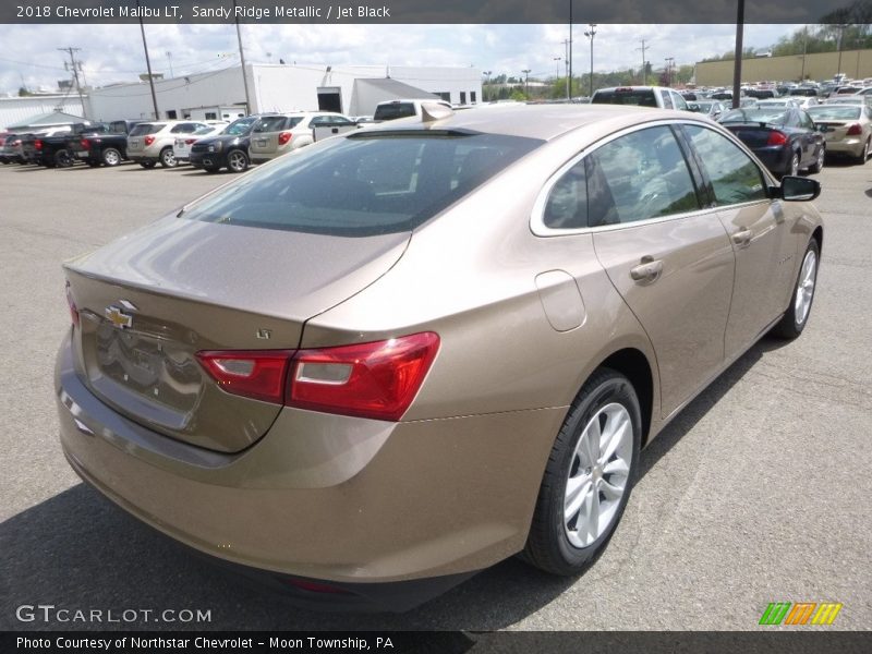 Sandy Ridge Metallic / Jet Black 2018 Chevrolet Malibu LT