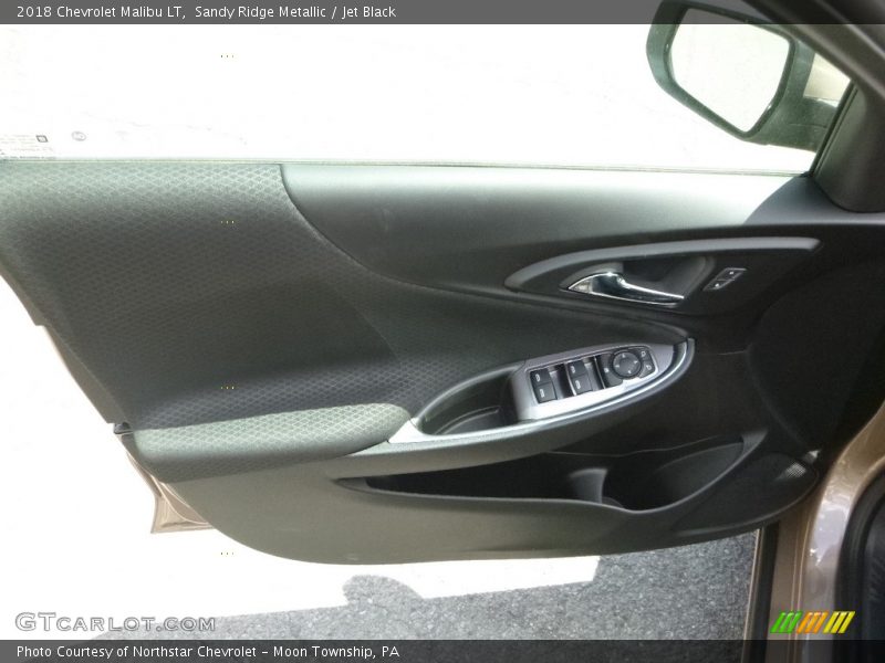 Sandy Ridge Metallic / Jet Black 2018 Chevrolet Malibu LT