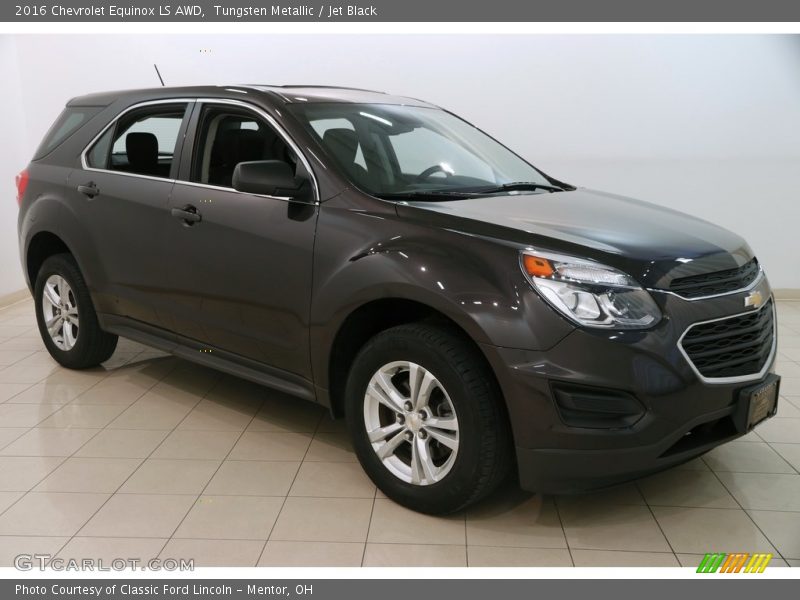 Tungsten Metallic / Jet Black 2016 Chevrolet Equinox LS AWD