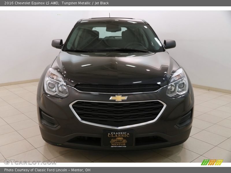 Tungsten Metallic / Jet Black 2016 Chevrolet Equinox LS AWD